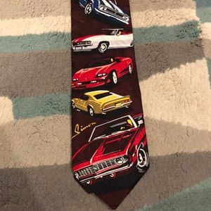 Tie with cars